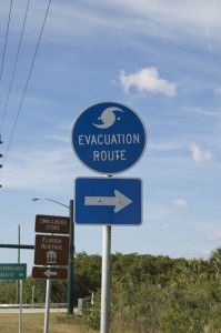 Evacuation Road in Florida