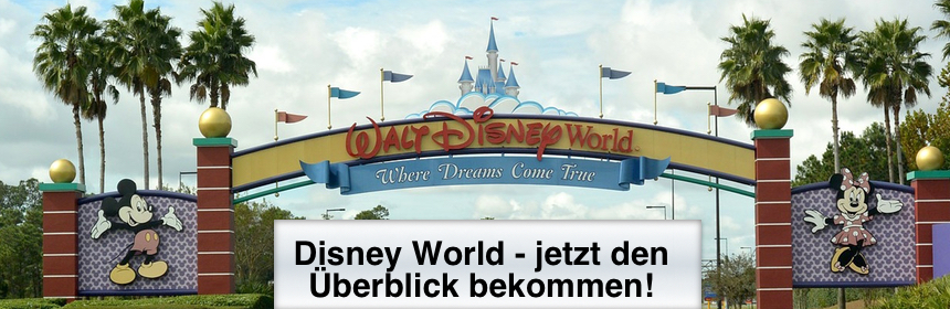Disney World Orlando - jetzt den Überblick gewinnen!